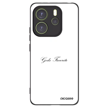 Picasee Xiaomi Redmi Note 14 4G Hülle - Schwarzes Silikon - Gods Favorite
