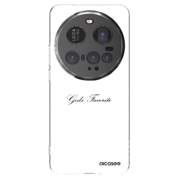 Picasee Xiaomi 15 Ultra Hülle - Transparentes Silikon - Gods Favorite