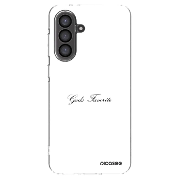 Picasee Samsung Galaxy A56 5G A566B Hülle - Transparentes Silikon - Gods Favorite