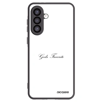 Picasee Samsung Galaxy A26 5G A266B Hülle - Schwarzes Silikon - Gods Favorite