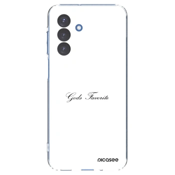 Picasee Samsung Galaxy A17 5G Hülle - Transparentes Silikon - Gods Favorite