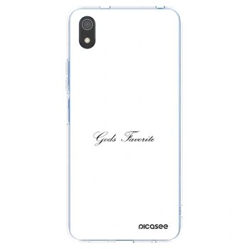 Picasee Xiaomi Redmi 7A Hülle - Transparentes Silikon - Gods Favorite