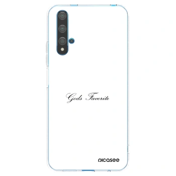 Picasee Huawei Nova 5T Hülle - Transparentes Silikon - Gods Favorite