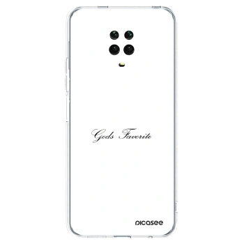 Picasee Xiaomi Redmi Note 9S Hülle - Transparentes Silikon - Gods Favorite