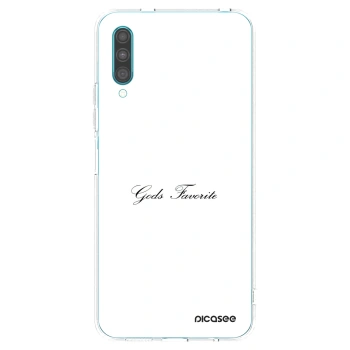 Picasee Samsung Galaxy A30s A307F Hülle - Transparentes Silikon - Gods Favorite