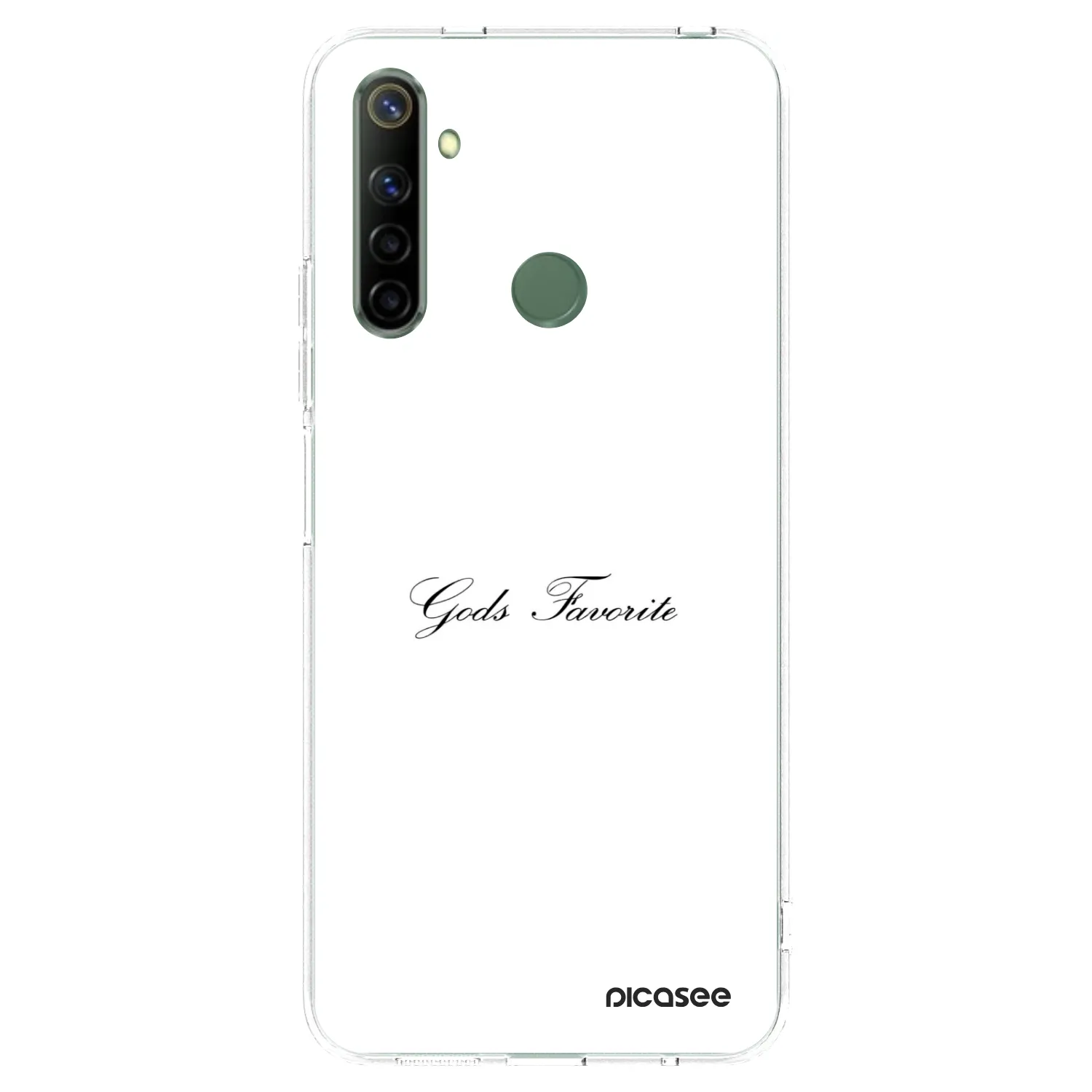 Picasee Realme 6i Hülle - Transparentes Silikon - Gods Favorite