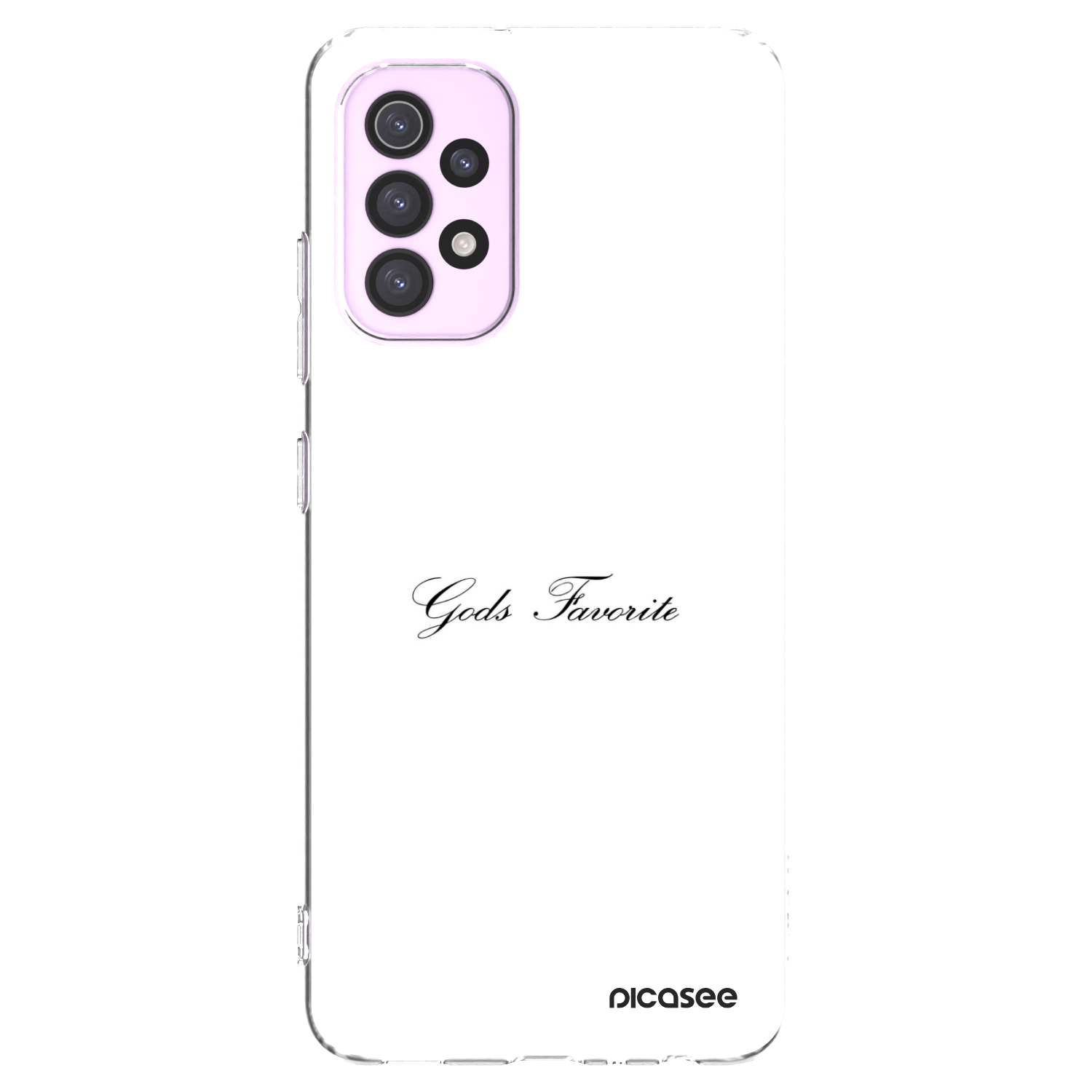 Picasee Samsung Galaxy A32 5G A326B Hülle - Transparentes Silikon - Gods Favorite