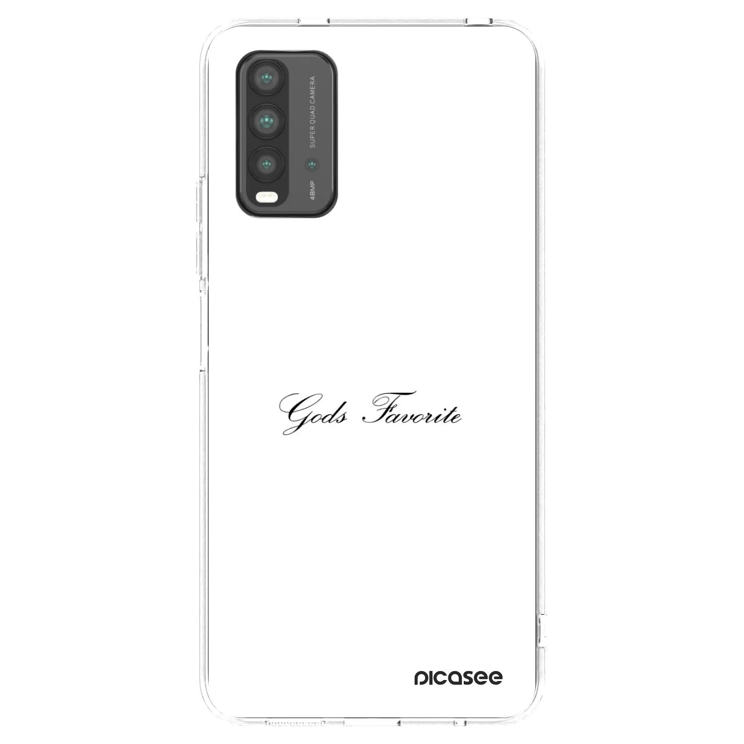 Picasee Xiaomi Redmi 9T Hülle - Transparentes Silikon - Gods Favorite