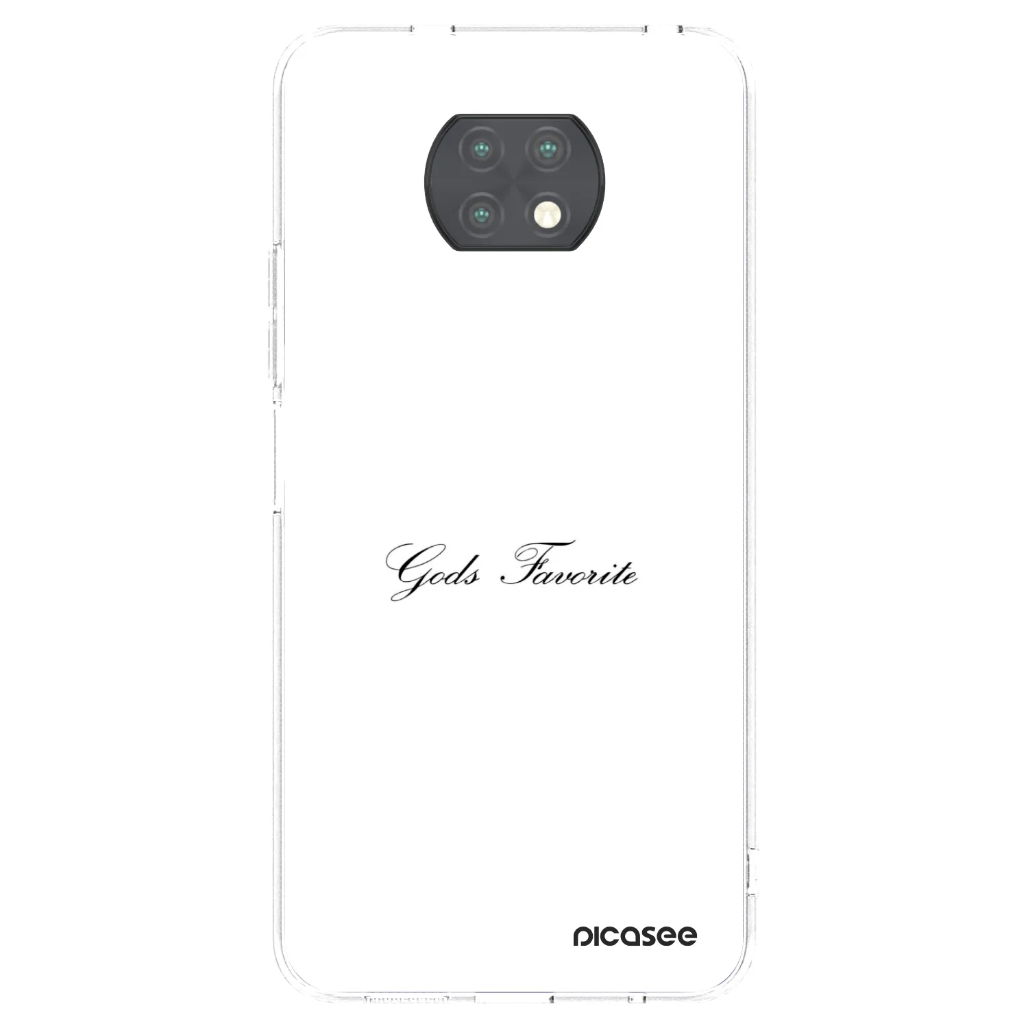 Picasee Xiaomi Redmi Note 9T Hülle - Transparentes Silikon - Gods Favorite