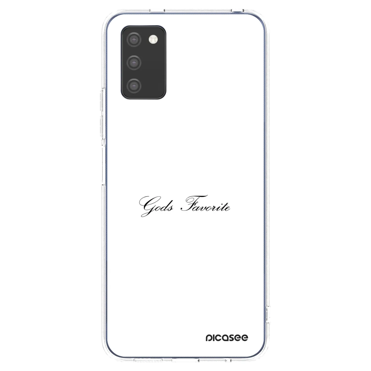 Picasee Samsung Galaxy A03s A037G Hülle - Transparentes Silikon - Gods Favorite