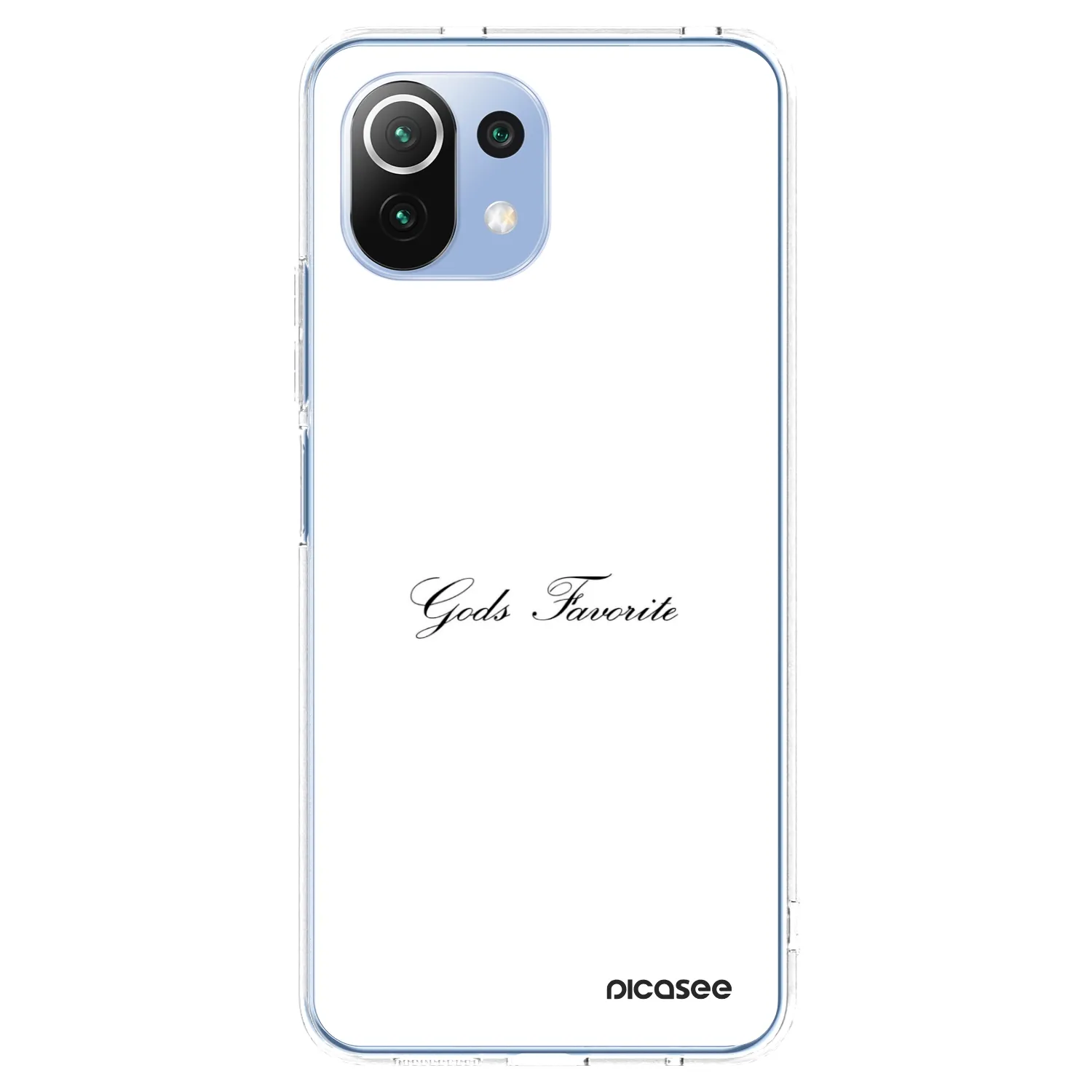 Picasee Xiaomi 11 Lite 5G NE Hülle - Transparentes Silikon - Gods Favorite
