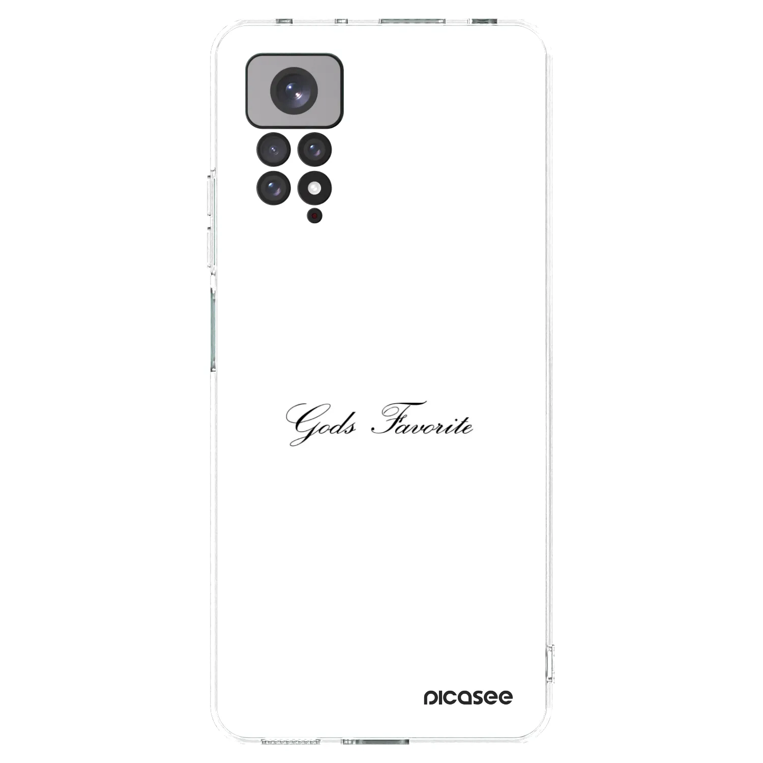 Picasee Xiaomi Redmi Note 11S 4G Hülle - Transparentes Silikon - Gods Favorite