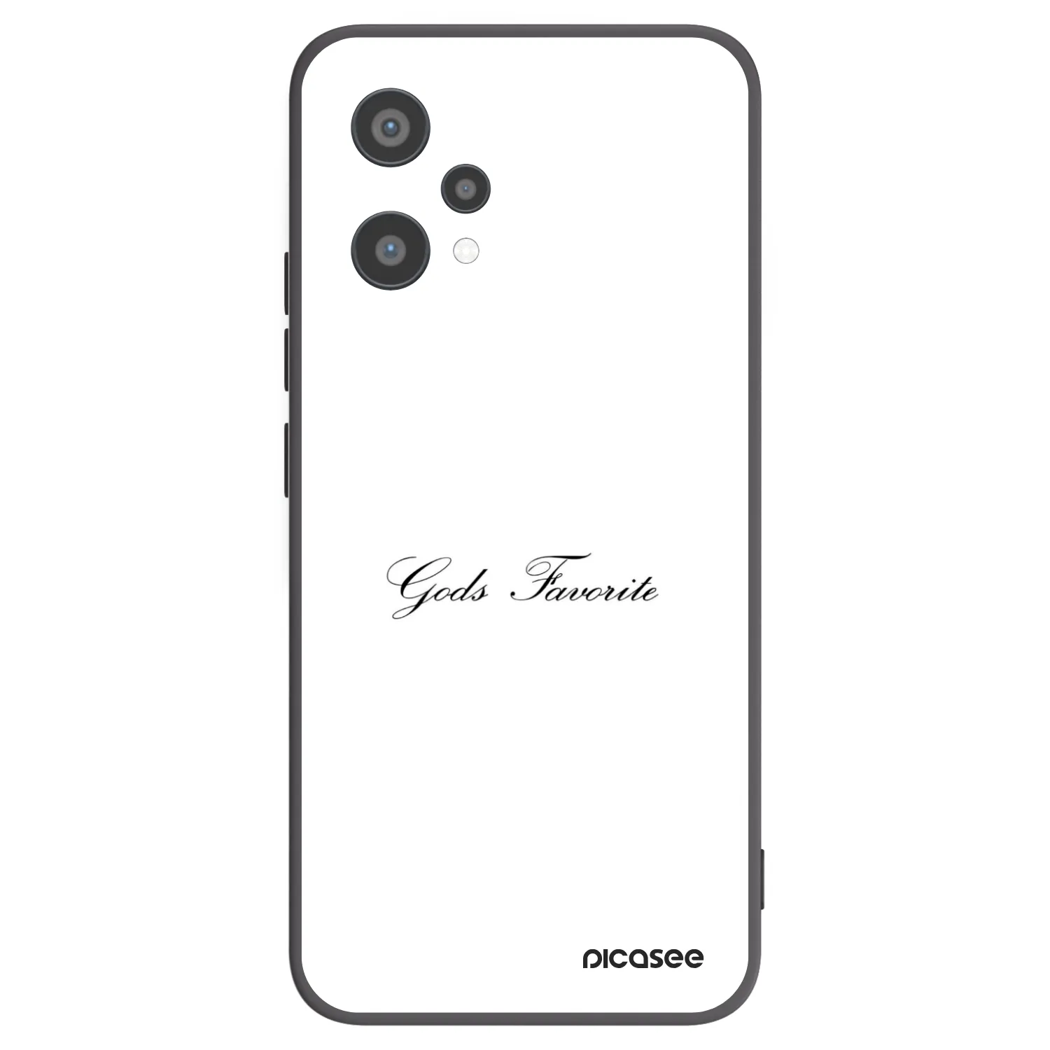 Picasee Realme 9 Pro 5G Hülle - Schwarzes Silikon - Gods Favorite