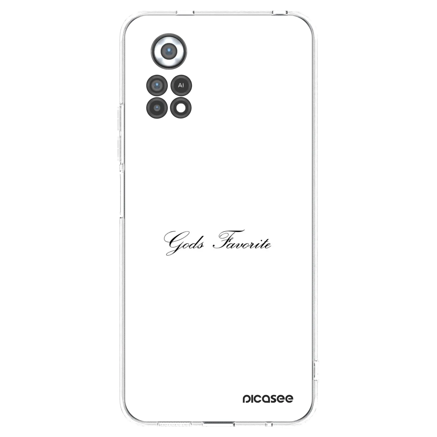 Picasee Xiaomi Poco X4 Pro 5G Hülle - Transparentes Silikon - Gods Favorite