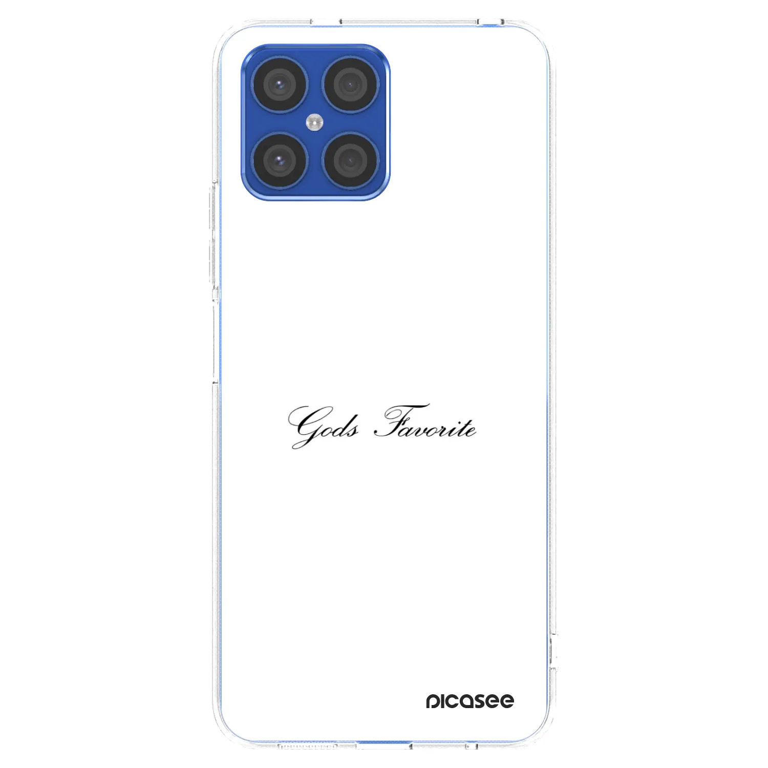 Picasee Honor X8 4G Hülle - Transparentes Silikon - Gods Favorite