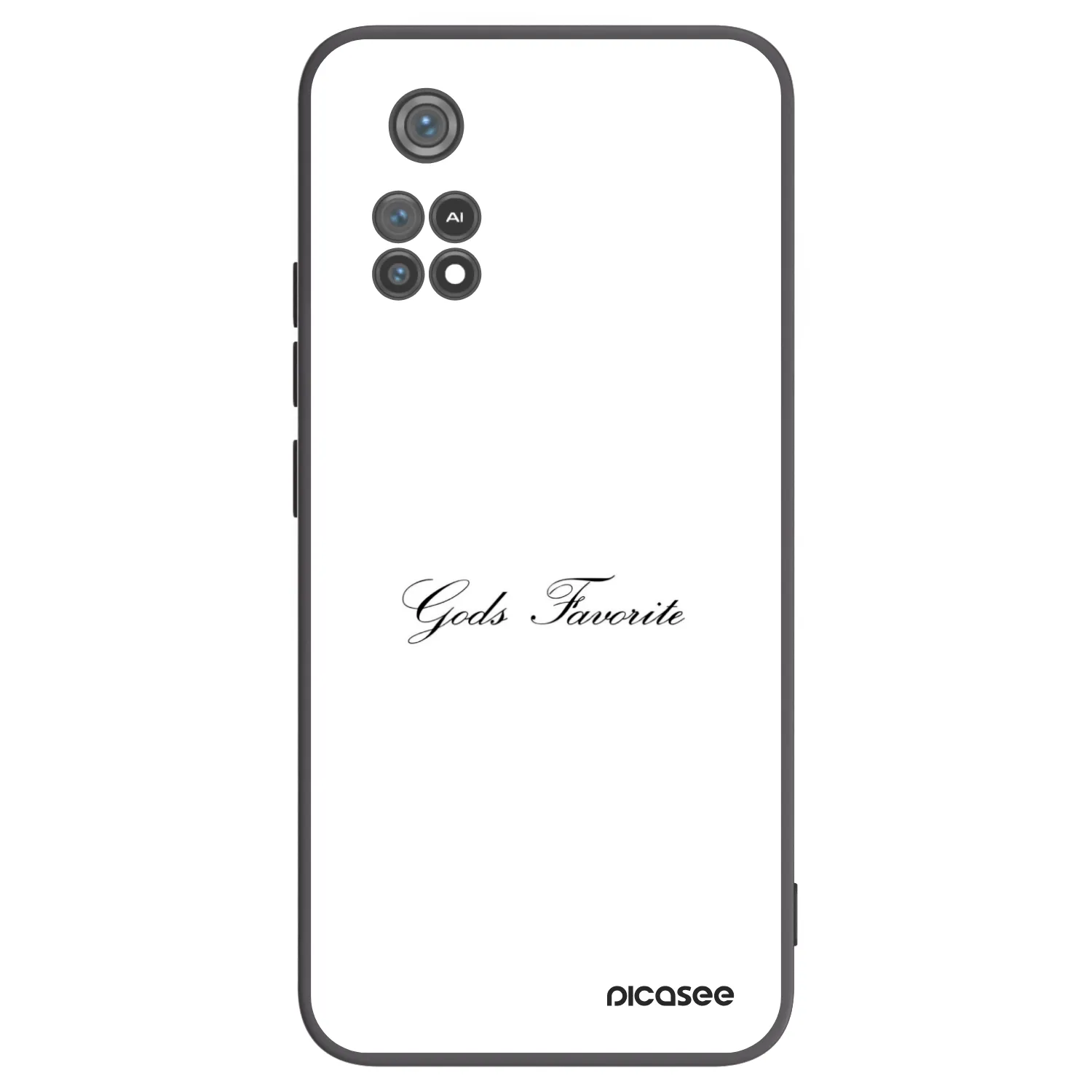 Picasee Xiaomi Poco M4 Pro Hülle - Schwarzes Silikon - Gods Favorite