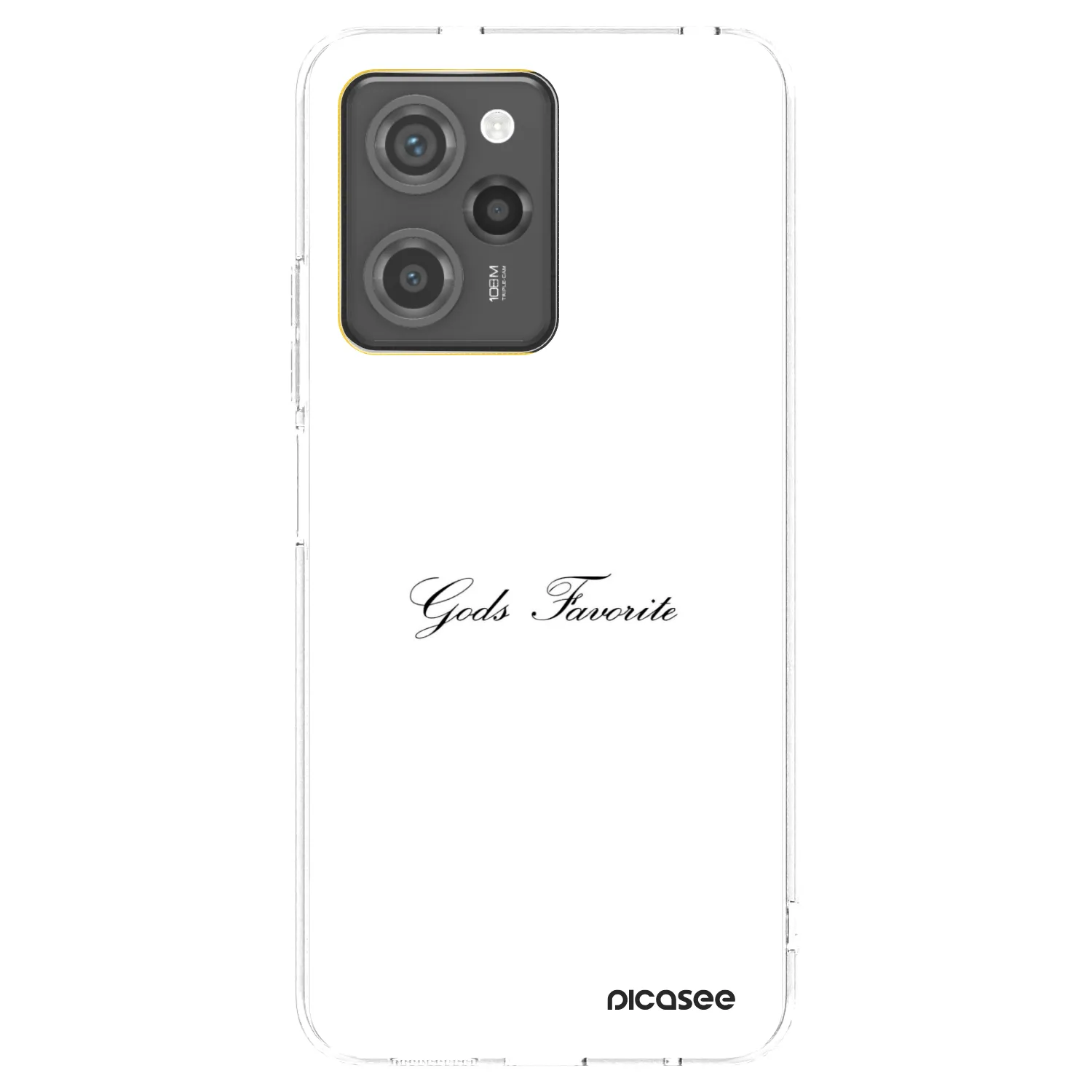 Picasee Xiaomi Poco X5 Pro Hülle - Transparentes Silikon - Gods Favorite