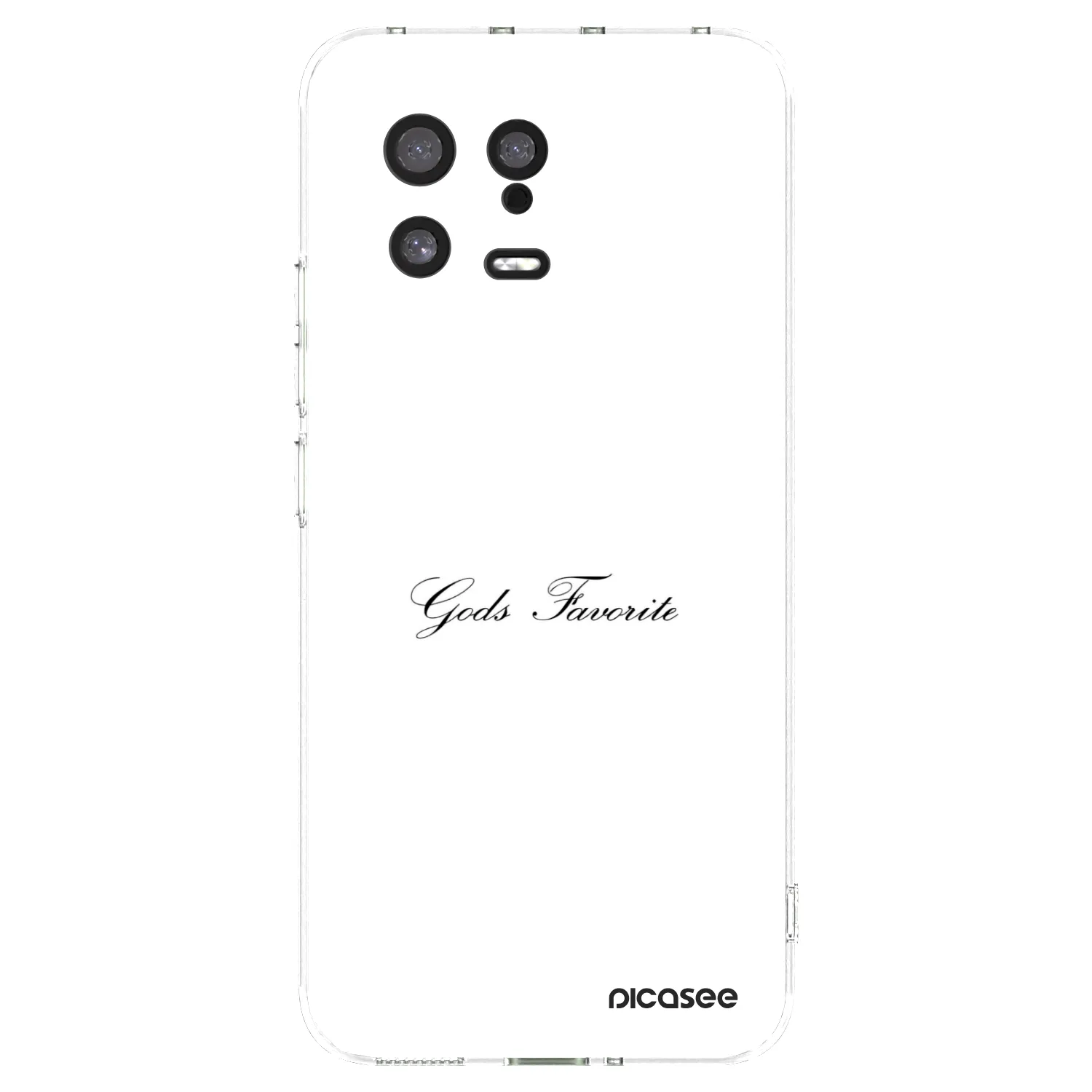 Picasee Xiaomi 13 Hülle - Transparentes Silikon - Gods Favorite