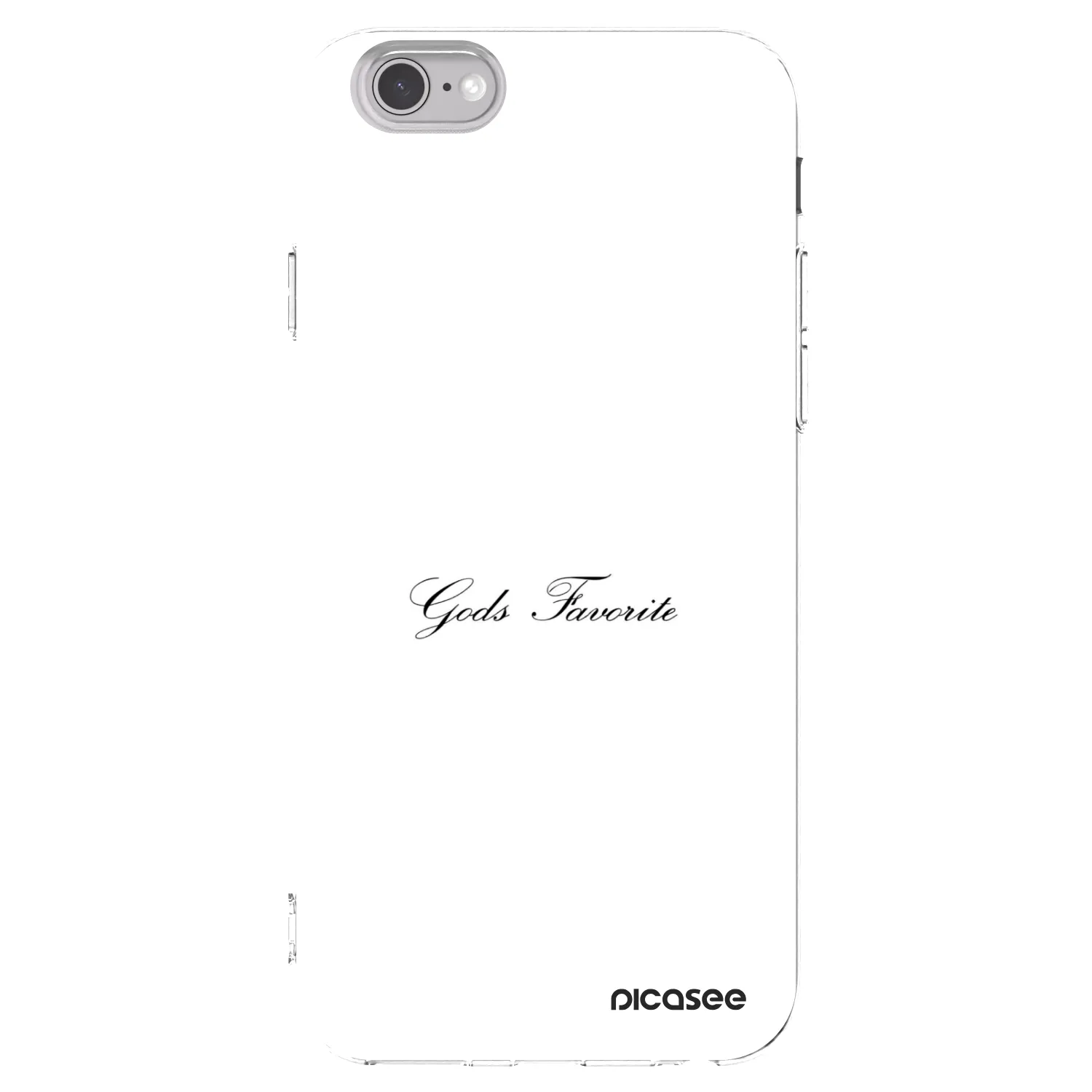 Picasee Apple iPhone 6/6S Hülle - Transparentes Silikon - Gods Favorite