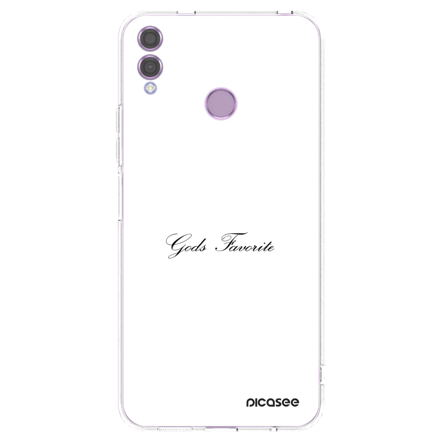 Picasee Honor 8X Hülle - Transparentes Silikon - Gods Favorite