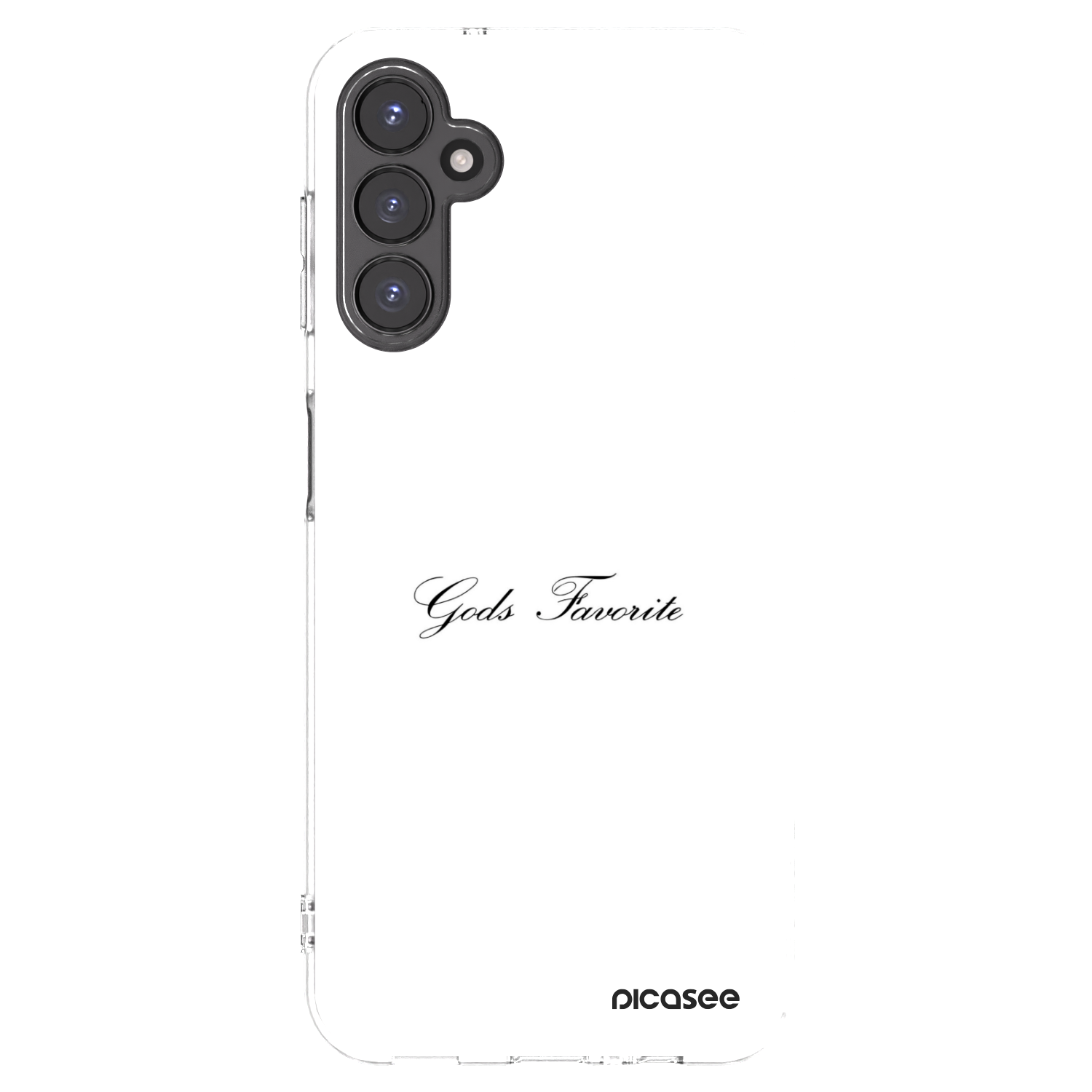 Picasee Samsung Galaxy A14 4G A145R Hülle - Transparentes Silikon - Gods Favorite