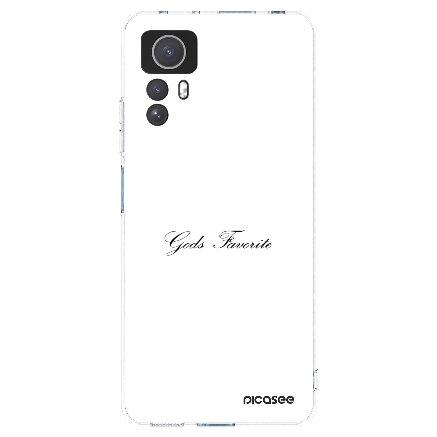Picasee Xiaomi Redmi Note 12S Hülle - Transparentes Silikon - Gods Favorite