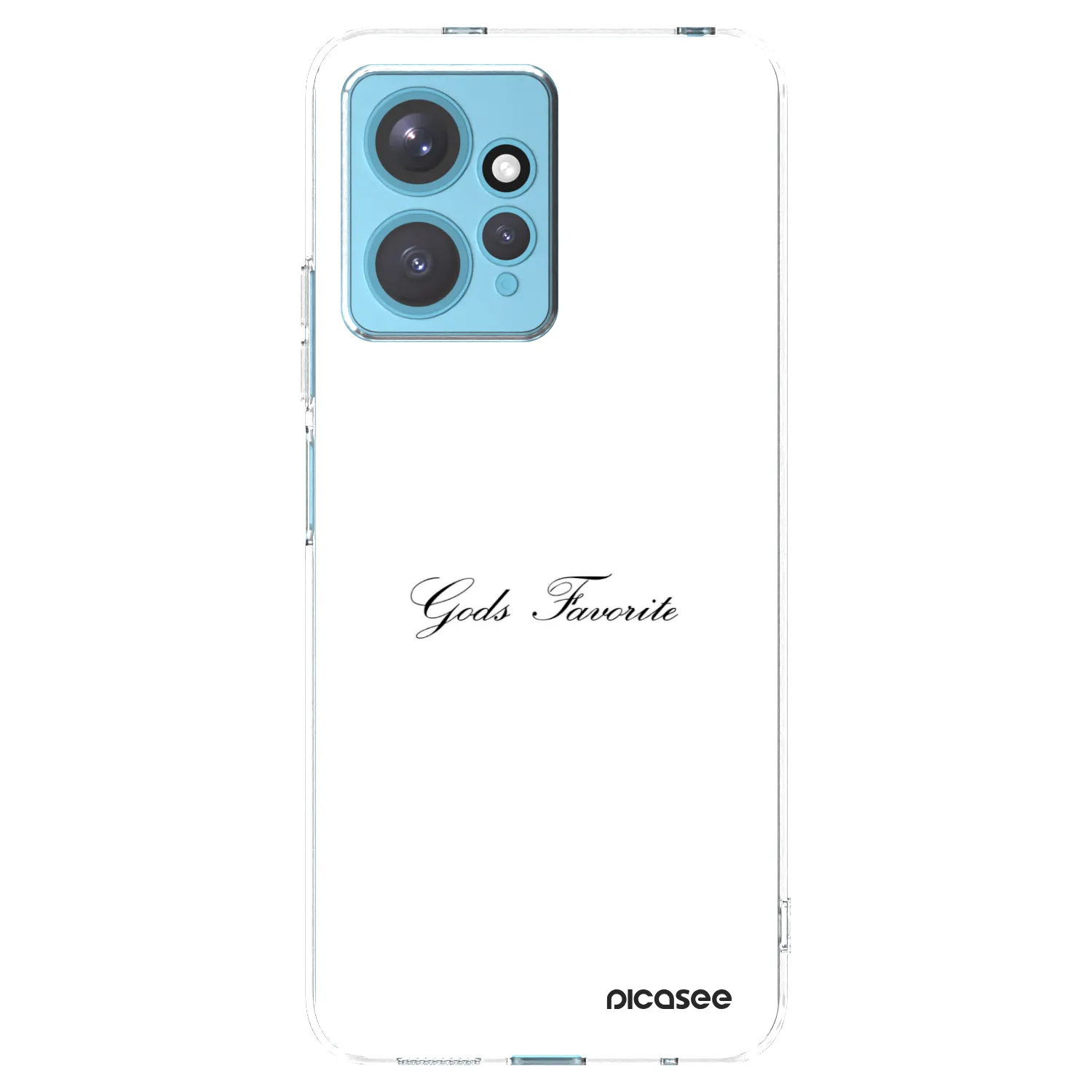 Picasee Xiaomi Redmi Note 12 4G Hülle - Transparentes Silikon - Gods Favorite