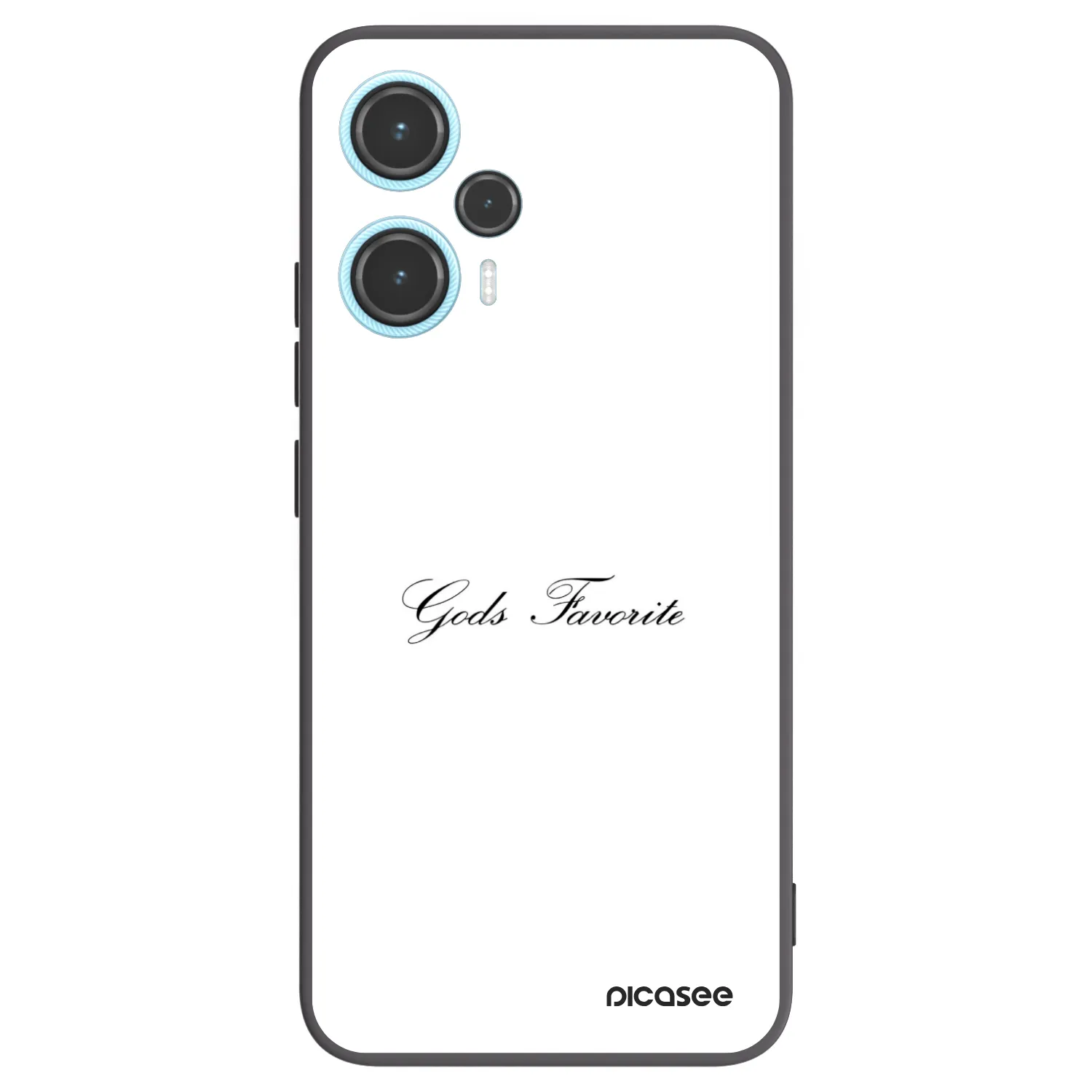 Picasee Xiaomi Poco F5 Hülle - Schwarzes Silikon - Gods Favorite