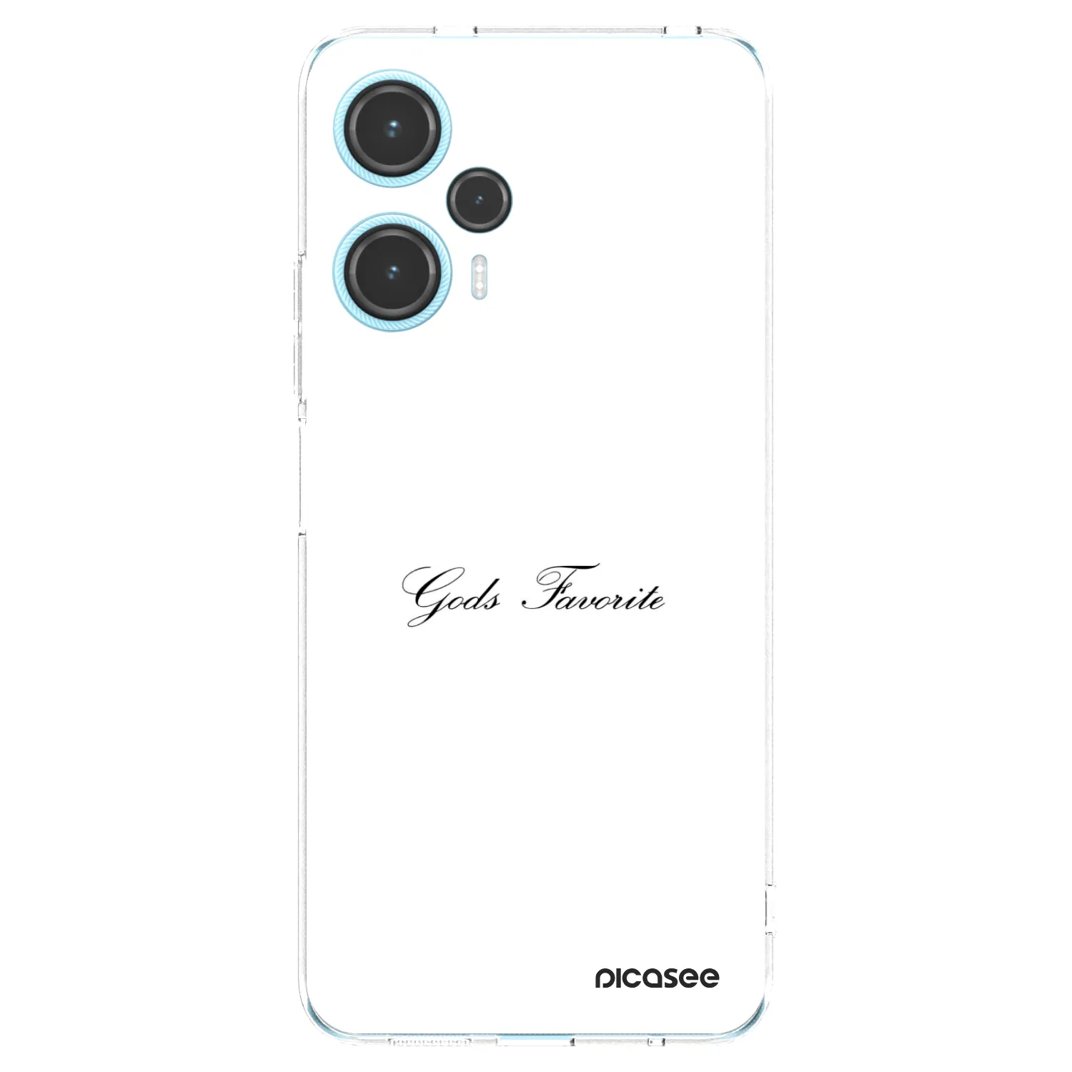 Picasee Xiaomi Poco F5 Hülle - Transparentes Silikon - Gods Favorite