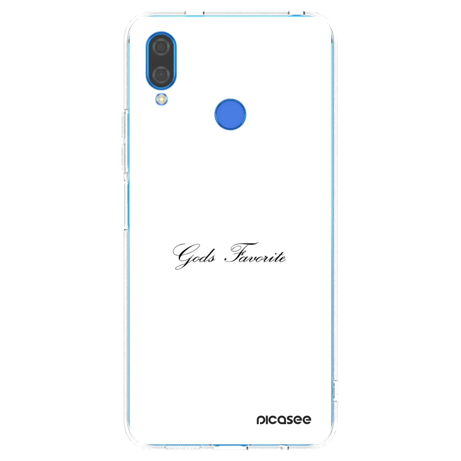 Picasee Huawei Nova 3 Hülle - Transparentes Silikon - Gods Favorite