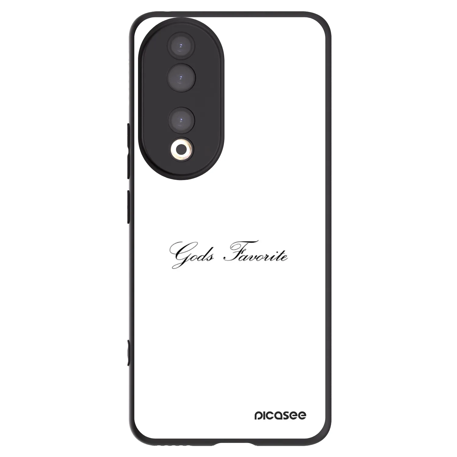 Picasee Honor 90 5G Hülle - Schwarzes Silikon - Gods Favorite