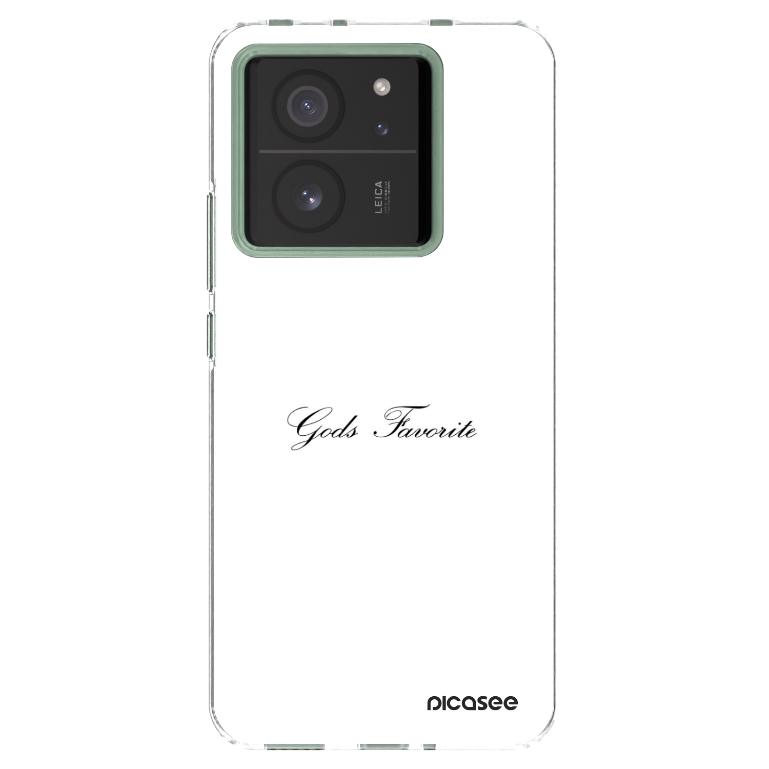 Picasee Xiaomi 13T Pro Hülle - Transparentes Silikon - Gods Favorite