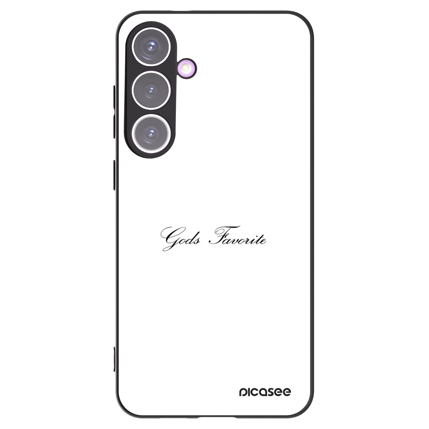 Picasee Samsung Galaxy S24+ S926B 5G Hülle - Schwarzes Silikon - Gods Favorite
