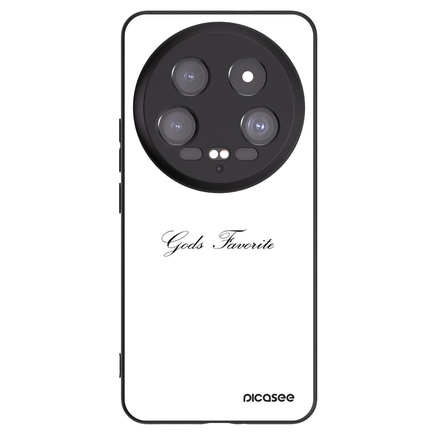 Picasee Xiaomi 14 Ultra Hülle - Schwarzes Silikon - Gods Favorite