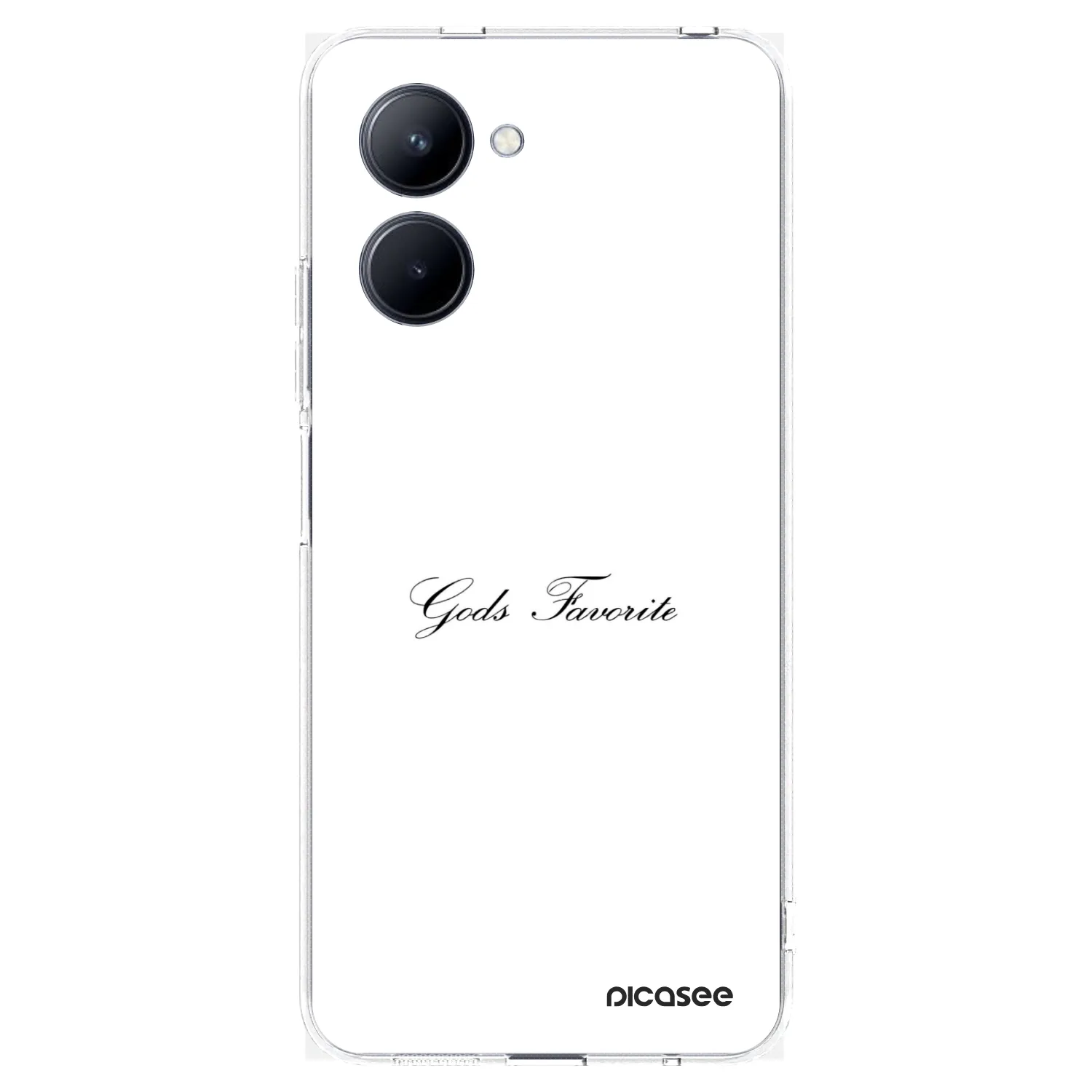 Picasee Realme C33 (2023) Hülle - Transparentes Silikon - Gods Favorite