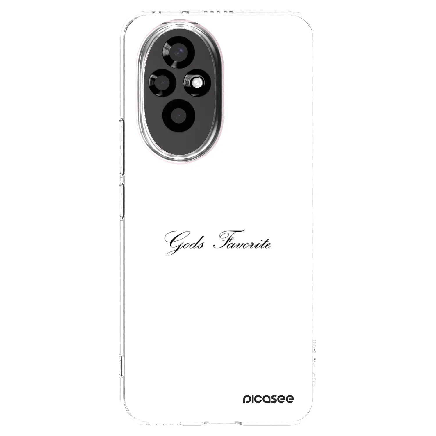 Picasee Honor 200 Pro 5G Hülle - Transparentes Silikon - Gods Favorite