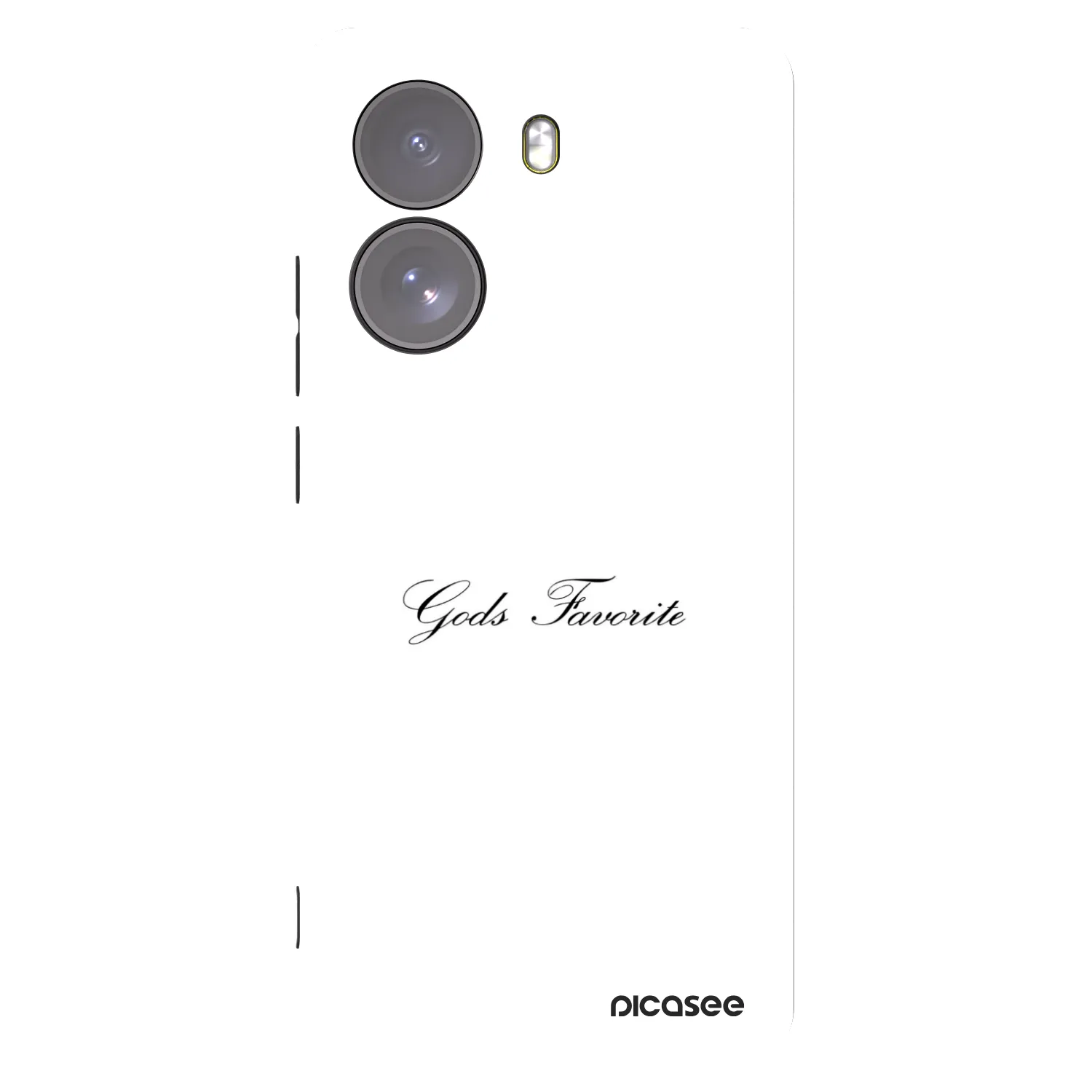 Picasee Xiaomi Poco X7 Hülle - Schwarzes Silikon - Gods Favorite