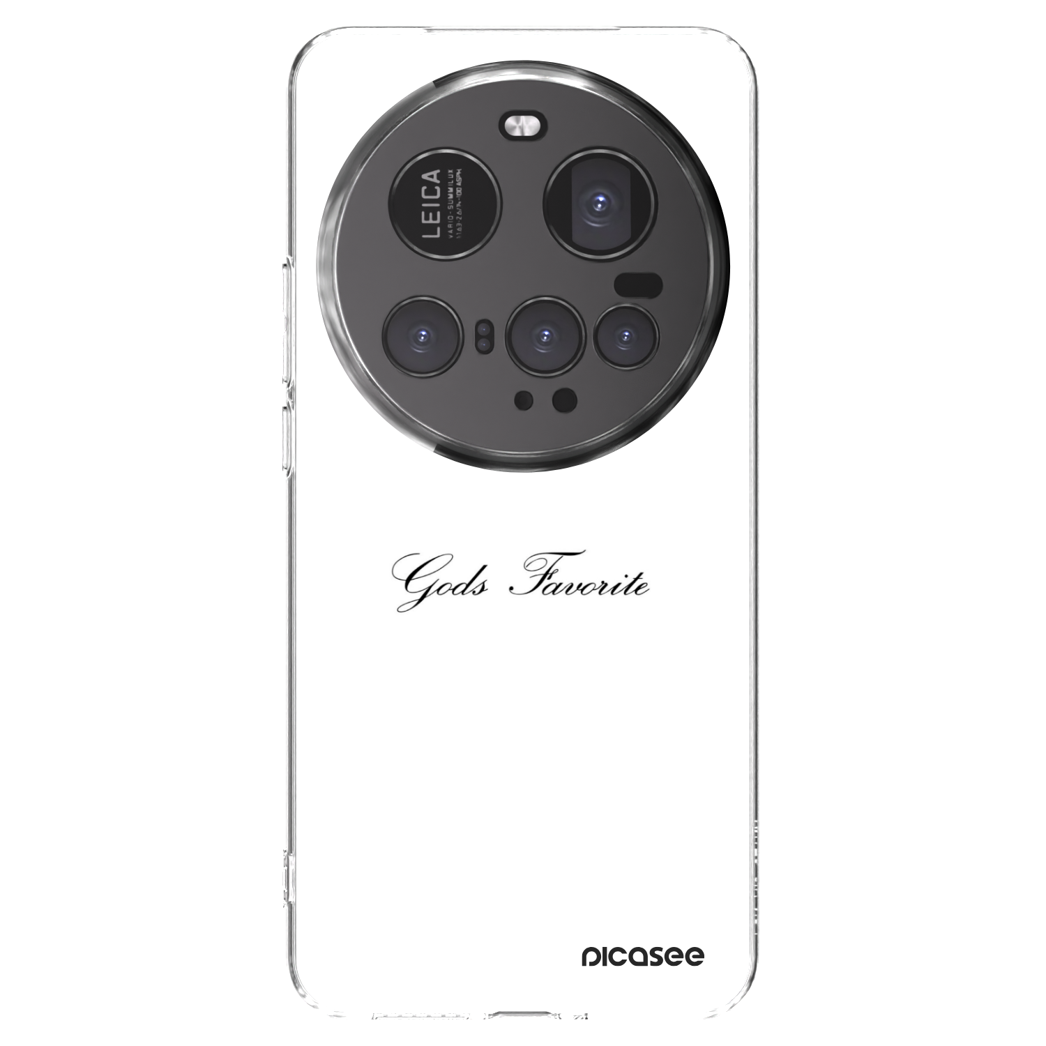 Picasee Xiaomi 15 Ultra Hülle - Transparentes Silikon - Gods Favorite