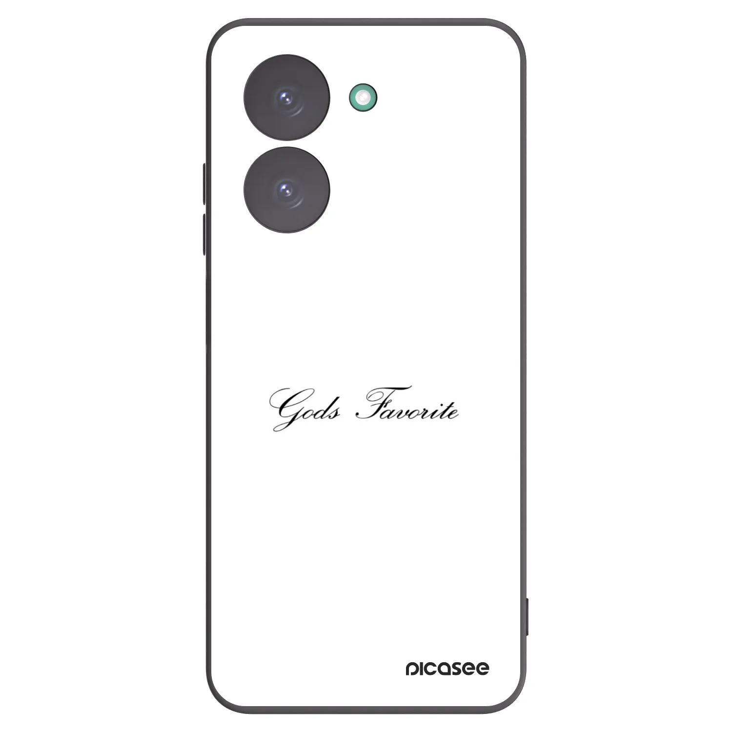 Picasee Xiaomi Redmi A5 Hülle - Schwarzes Silikon - Gods Favorite