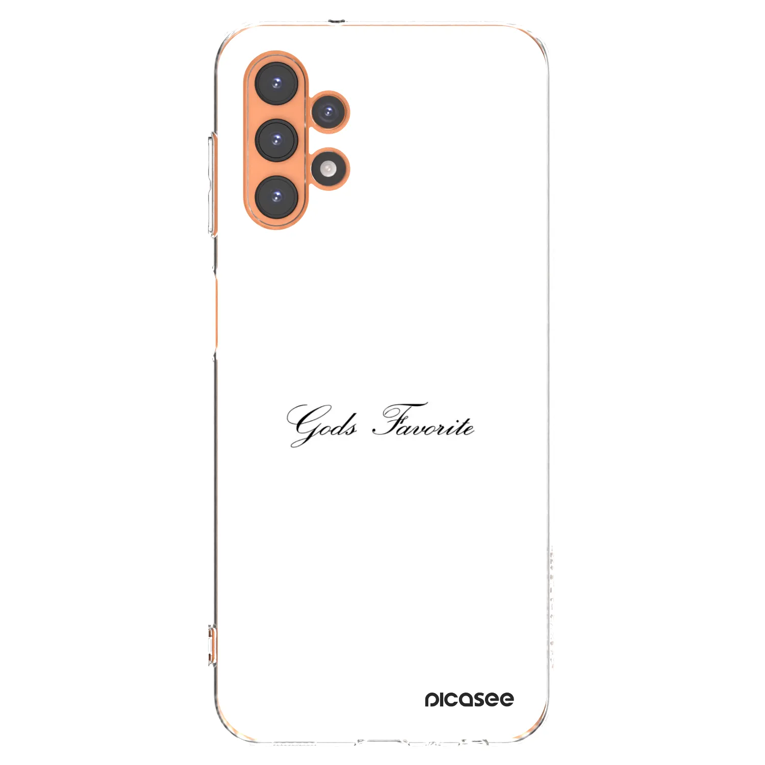Picasee Samsung Galaxy A13 5G Hülle - Transparentes Silikon - Gods Favorite