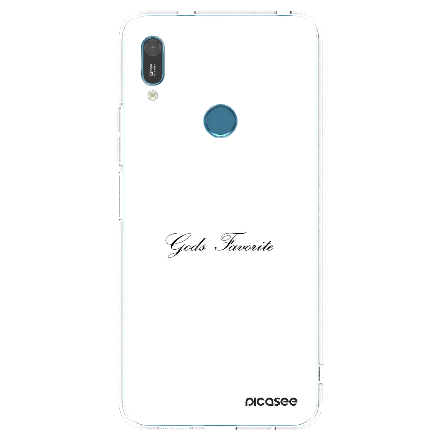 Picasee Huawei Y6 2019 Hülle - Transparentes Silikon - Gods Favorite
