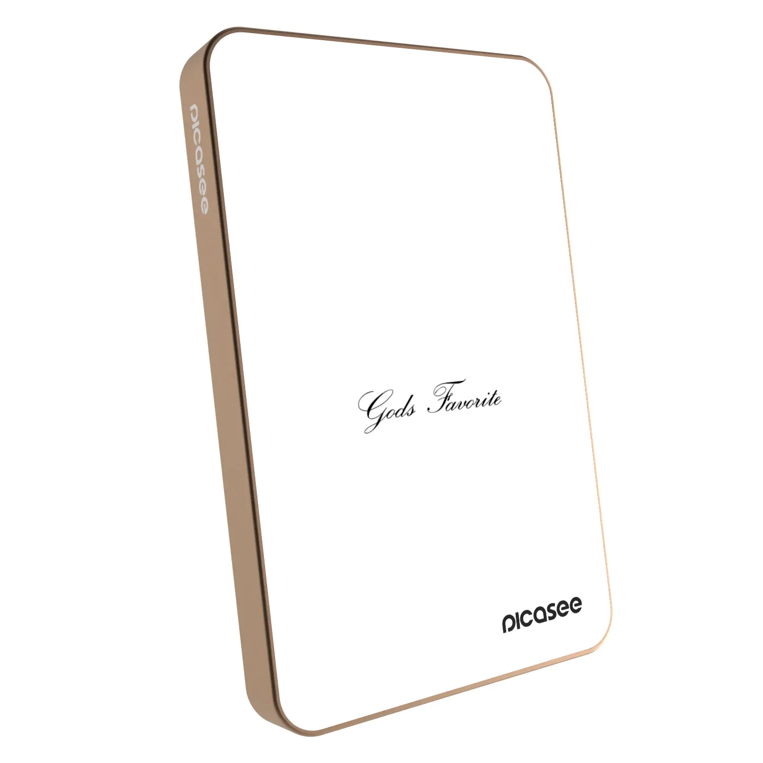 Picasee Powerbank mit MagSafe 5 000 mAh Golden - Gods Favorite