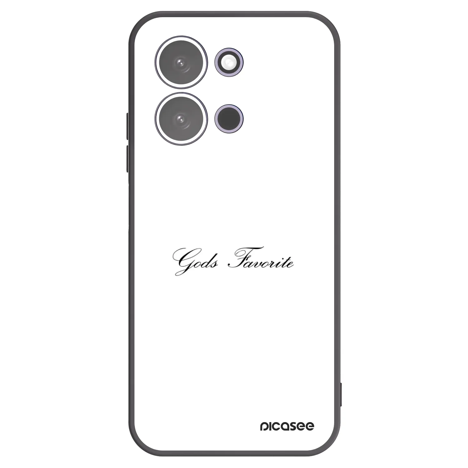 Picasee Xiaomi Redmi 15C 5G Hülle - Schwarzes Silikon - Gods Favorite