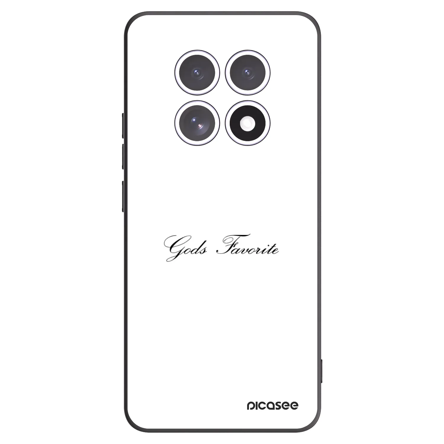 Picasee Xiaomi Redmi Note 15 5G Hülle - Schwarzes Silikon - Gods Favorite