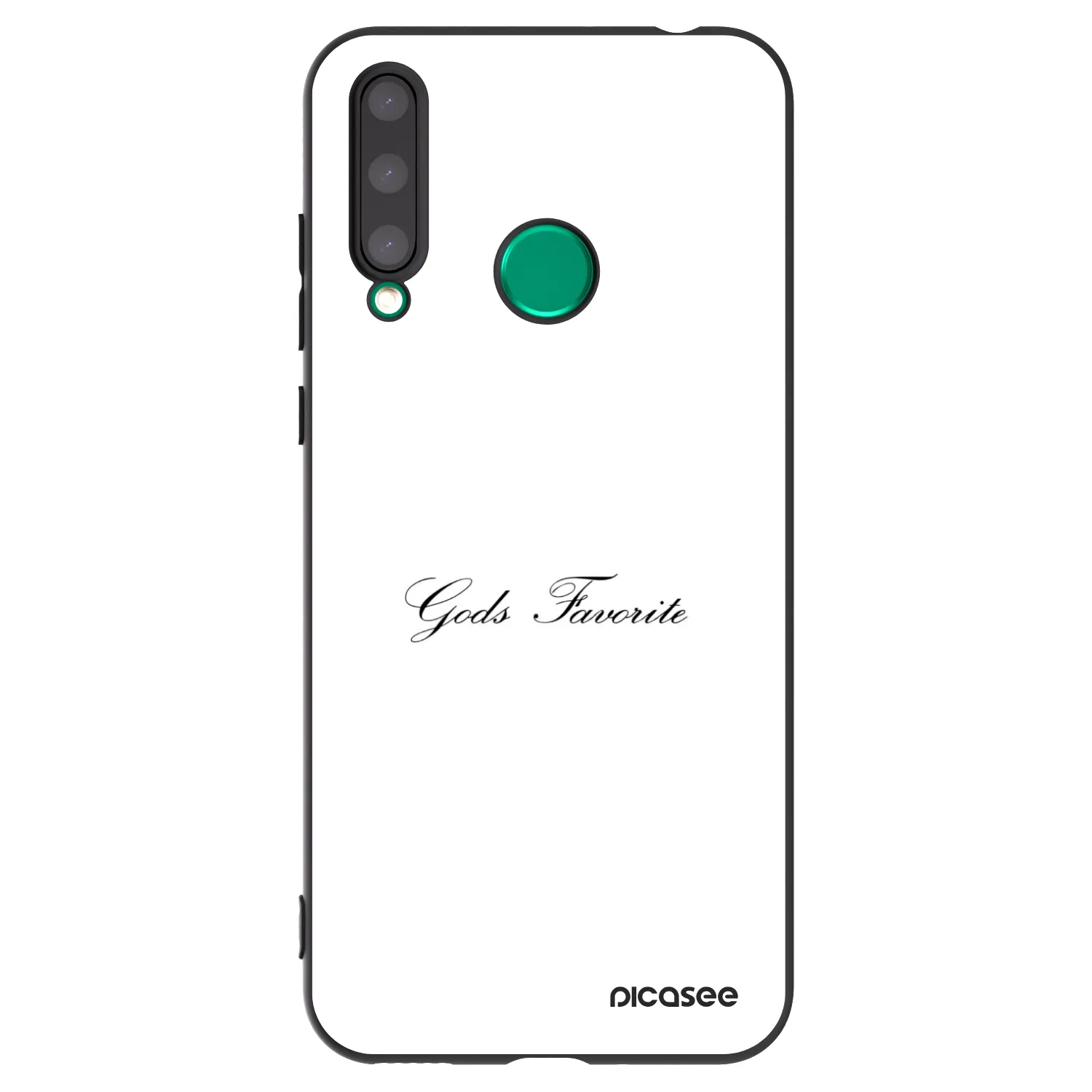 Picasee Honor 20 Lite Hülle - Schwarzes Silikon - Gods Favorite