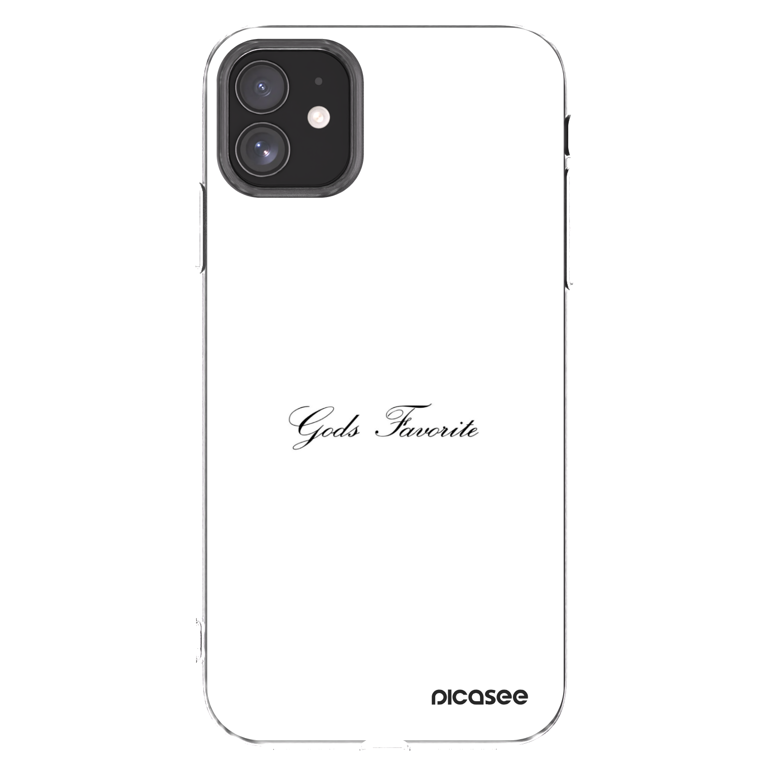 Picasee Apple iPhone 11 Hülle - Transparentes Silikon - Gods Favorite