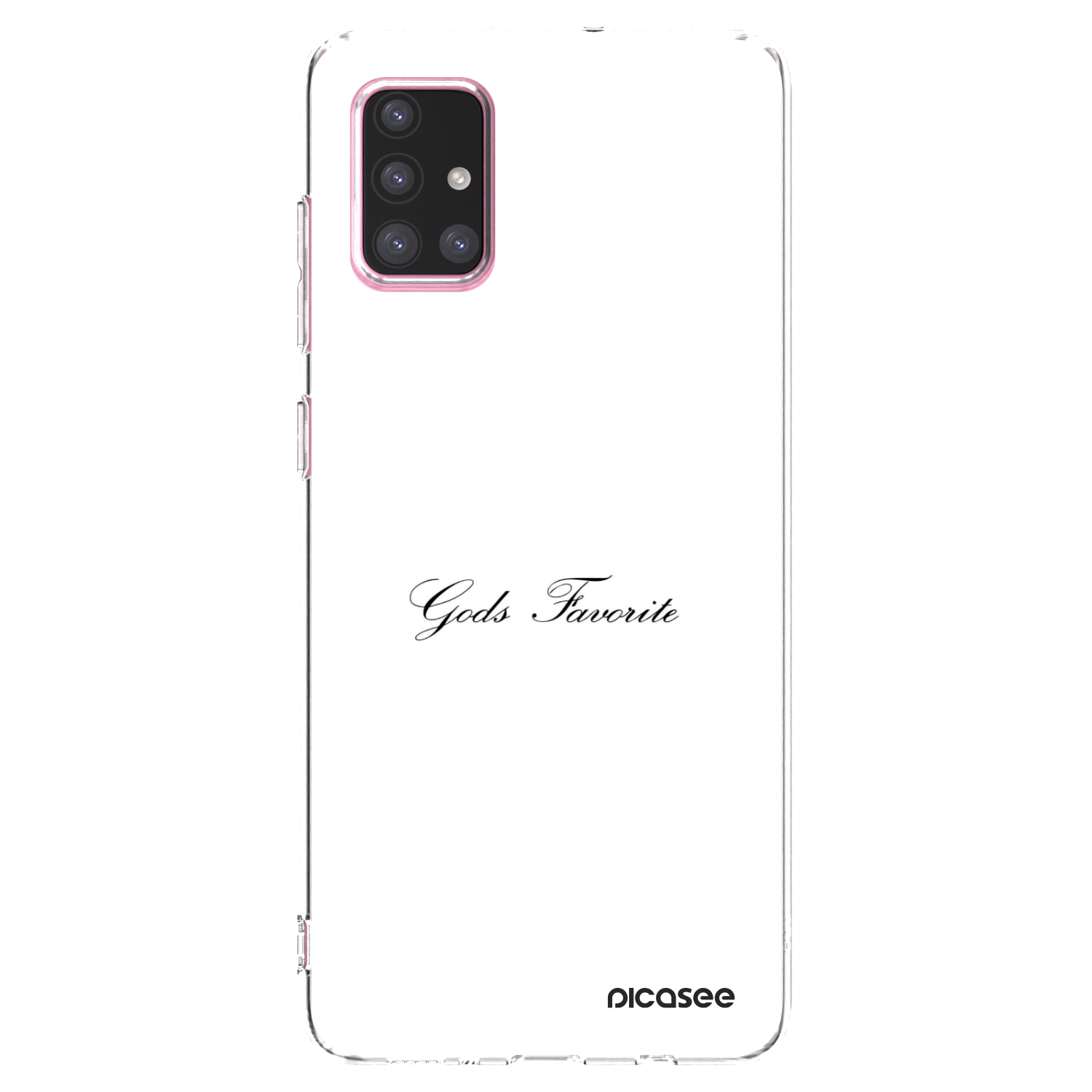 Picasee Samsung Galaxy A71 A715F Hülle - Transparentes Silikon - Gods Favorite
