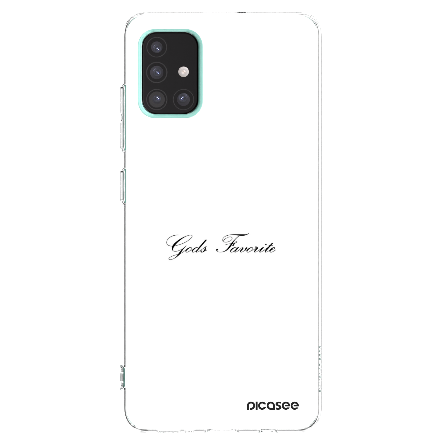 Picasee Samsung Galaxy A51 A515F Hülle - Transparentes Silikon - Gods Favorite