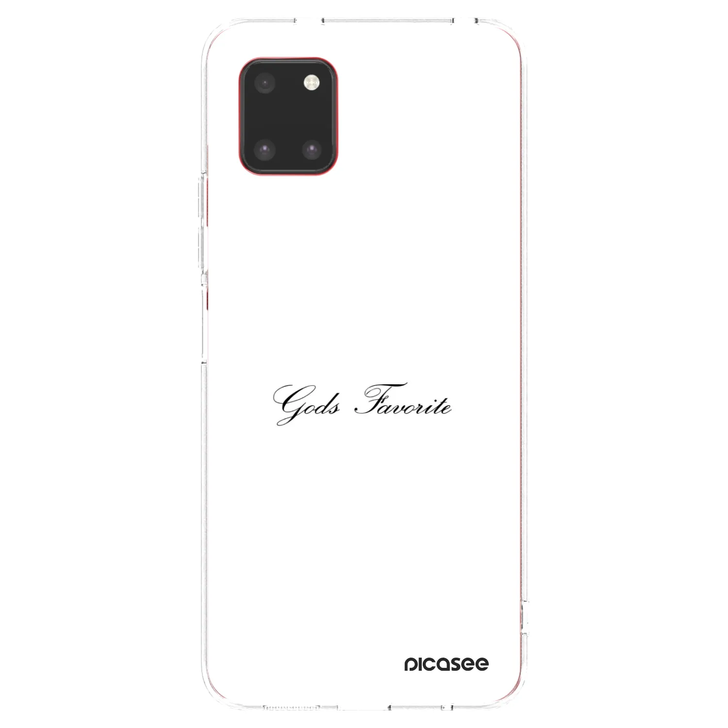 Picasee Samsung Galaxy Note 10 Lite N770F Hülle - Transparentes Silikon - Gods Favorite