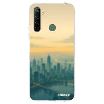Picasee Realme 6i Hülle - Transparentes Silikon - Airplane mode